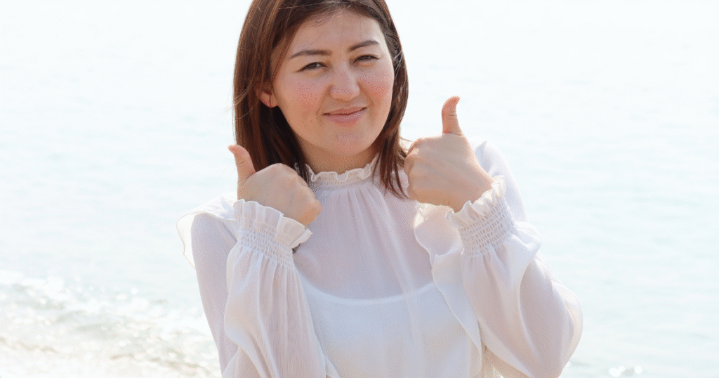 今がベストタイミングと気づく瞬間女性