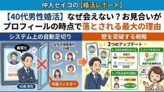 お見合いがプロフィール時点で落とされる最大の理由