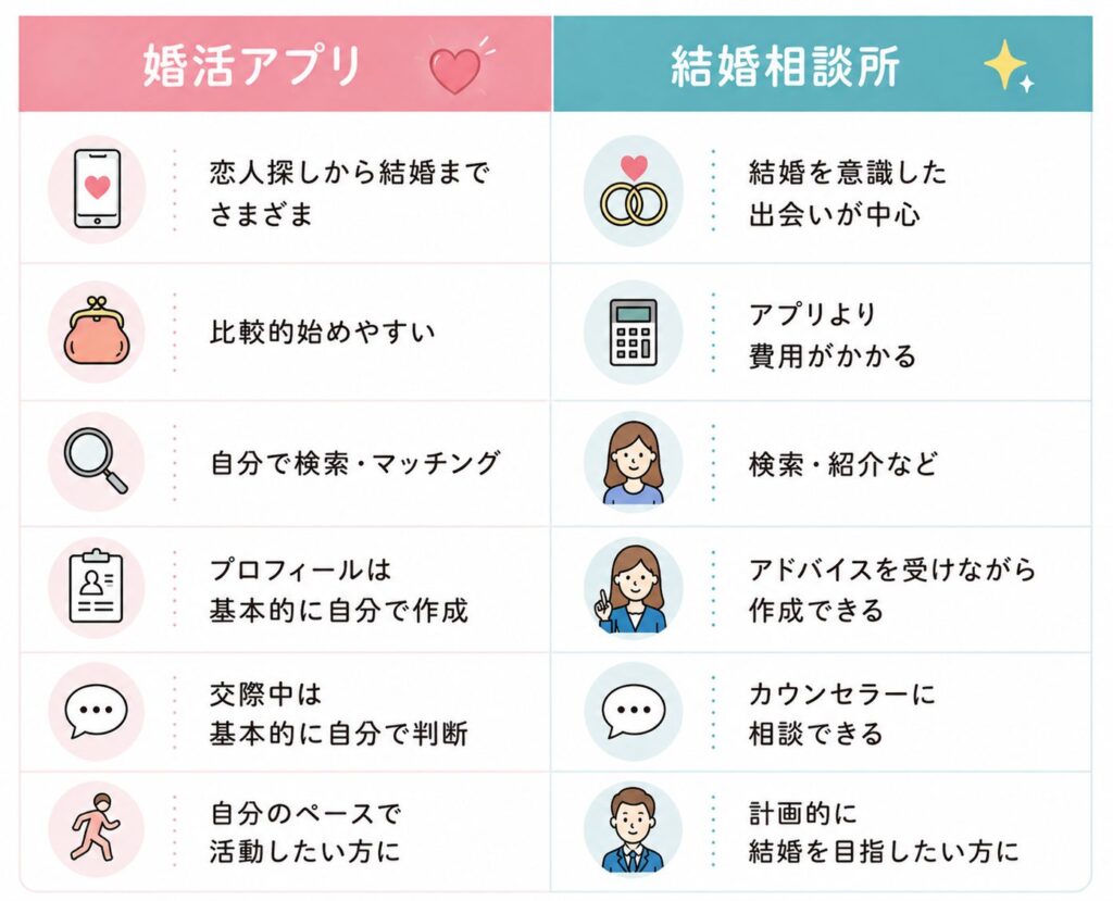 アプリ相談所比較
